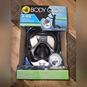 Body Glove aire free breathing Snorkeling Mask